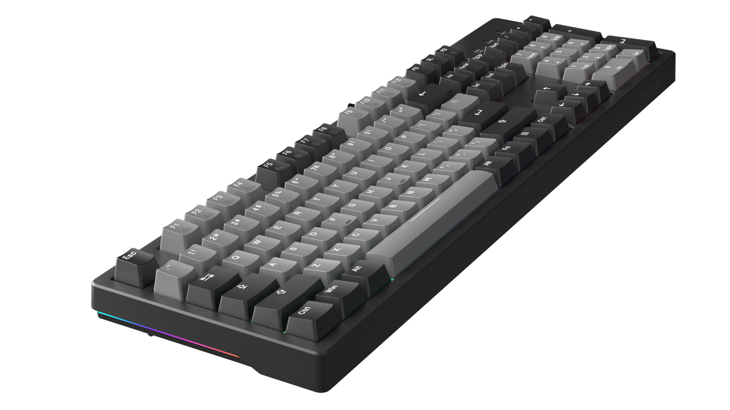 Bàn phím cơ có dây gaming Dare-u Ek104 Gray-Black Dream Switch Led